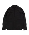 Rick Owens Double-pocket Long-sleeve Shirt In Black