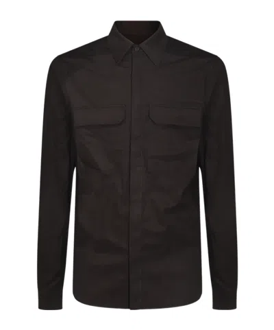 RICK OWENS RICK OWENS LONG-SLEEVED SHIRT