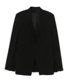Rick Owens Fogpocket Soft Soft Blazer In Black