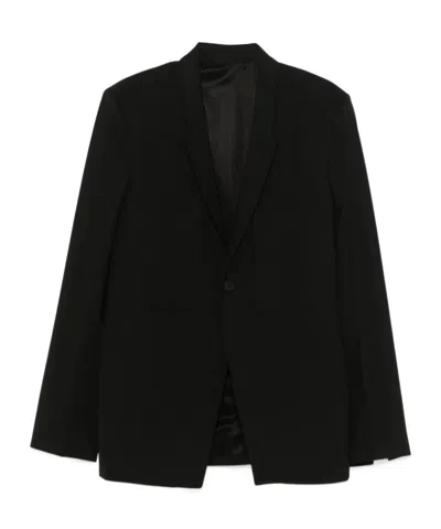 RICK OWENS LONG-SLEEVED SUIT JACKET