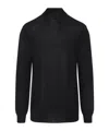 Rick Owens Oversized Turtle Neck Pullover In Black