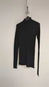 Rick Owens Long-sleeved Sweater In Black