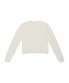 Rick Owens Long-sleeved Sweater In White
