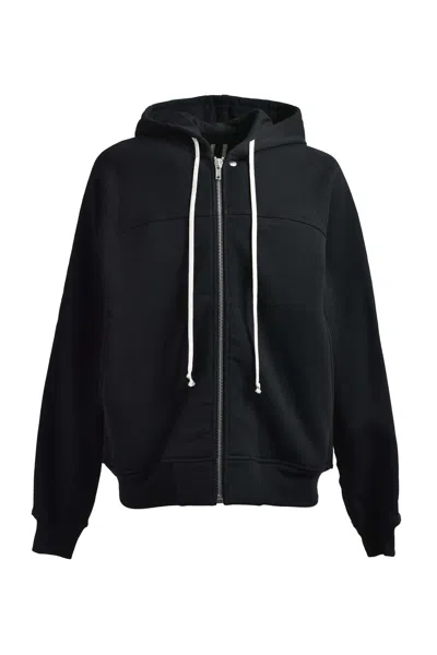 Rick Owens Long-sleeved Sweatshirt In Black
