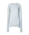 Rick Owens Long-sleeved T-shirt In Blue