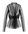 Rick Owens Ls Strutter Jacket In Gray