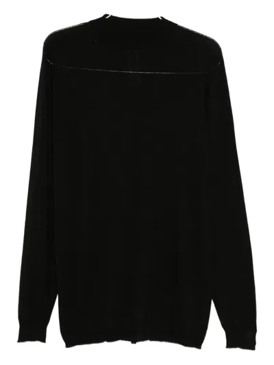 Rick Owens Long-sleeved Wool T-shirt