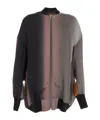 Rick Owens Long-sleeved Zipper Casual Jacket In Black