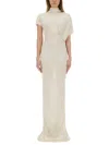 Rick Owens Lilith Maxi Dress In Ivory