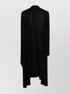 Rick Owens Longline Sheer Lightweight Knitwear In Black