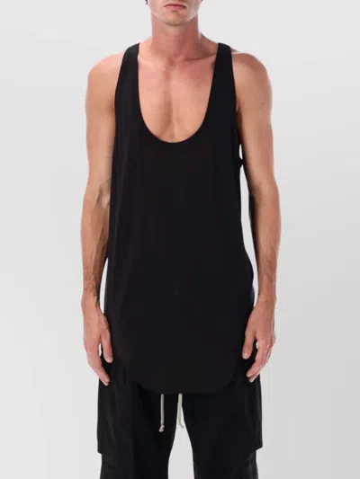 RICK OWENS LONGLINE SLEEVELESS TANK DEEP ARMHOLES