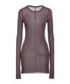 Rick Owens Long-sleeved Crew-neck T-shirt In Purple