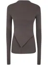 Rick Owens Long Sleeve Babel Top