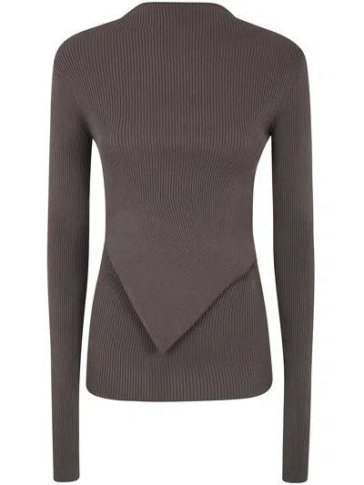 RICK OWENS RICK OWENS LONGSLEEVES BABEL TOP