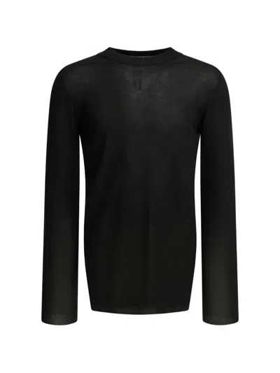 Rick Owens Long-sleeves Sweater In Black