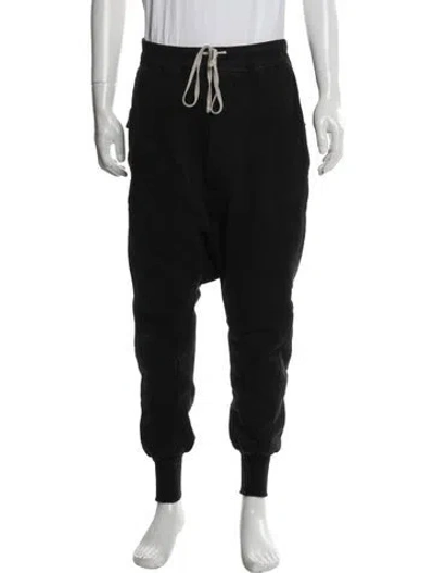 Pre-owned Rick Owens Lounge Bottoms In Black