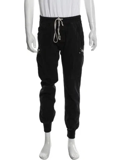 Pre-owned Rick Owens Lounge Bottoms In Black