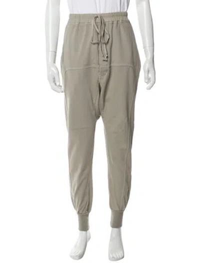 Pre-owned Rick Owens Lounge Bottoms In Green