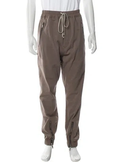 Pre-owned Rick Owens Lounge Bottoms W/ Tags In Brown