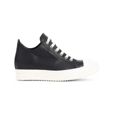 Rick Owens Low Sneaker In Black