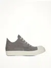 Rick Owens Low Sneaker In Gray