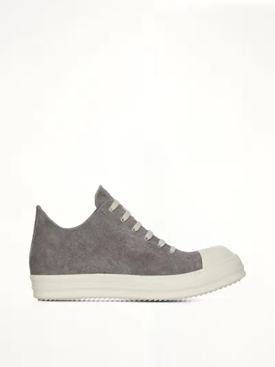 Rick Owens Low Sneaker In Gray