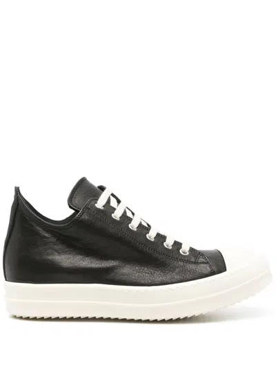 Rick Owens Women Blackwhite Lace Up Sneakers, 3.5 Luxury Sneakers For Women Darveys