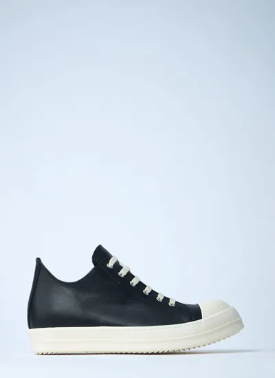 Rick Owens Low Sneakers In Black