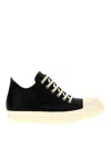 Rick Owens Women Blackwhite Lace Up Sneakers, 3.5 Luxury Sneakers For Women Darveys In Black