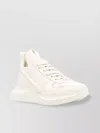 Rick Owens Low Top Sneakers With Chunky Rubber Sole