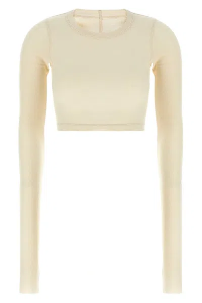 RICK OWENS RICK OWENS 'LS CROP T' T-SHIRT