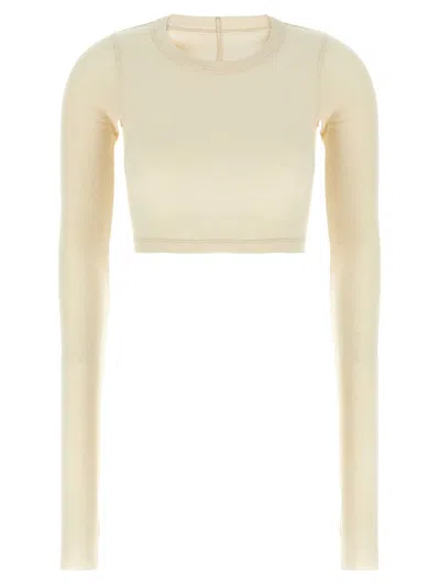 RICK OWENS RICK OWENS 'LS CROP T' T-SHIRT