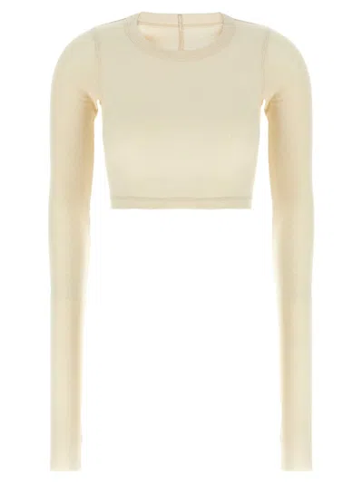 RICK OWENS RICK OWENS 'LS CROP T' T-SHIRT