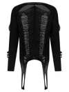 Rick Owens Ls Top Sweaters And Cardigans Black