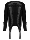 Rick Owens Ls Top Sweaters And Cardigans Black