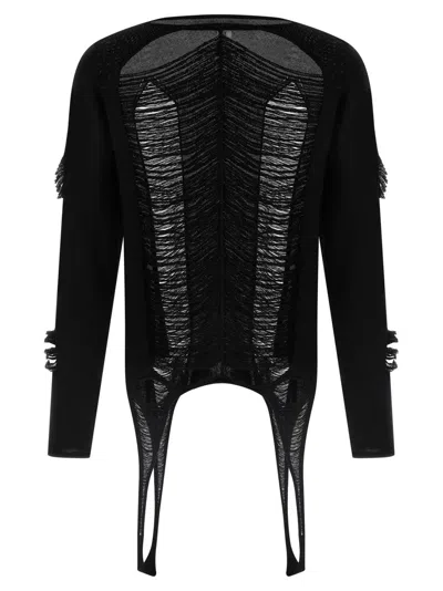 RICK OWENS 'LS TOP' SWEATER