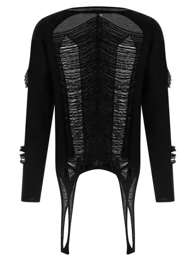 Rick Owens 'ls Top' Sweater In Black