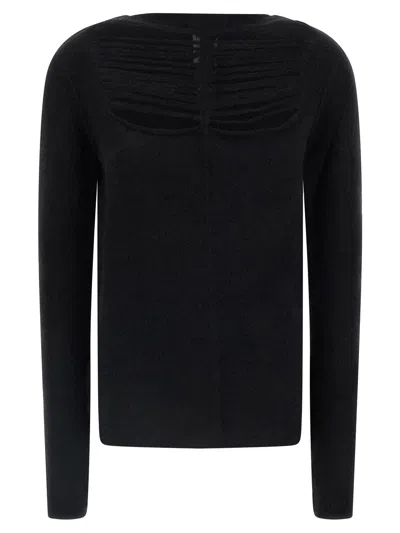 Rick Owens 'ls Top' Sweater In Red