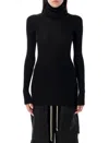 Rick Owens Long-sleeved Sweater In Black