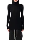 Rick Owens Long-sleeved Sweater In Black
