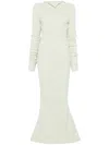 Rick Owens Luna Maxi Dress In Green