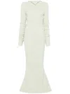 Rick Owens Luna Maxi Dress In Green