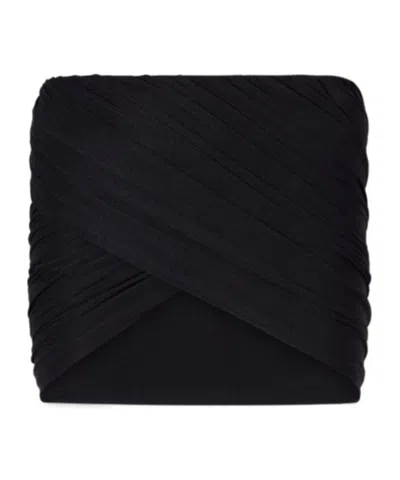 Rick Owens Luna Stretch-jersey Mini Skirt In Black