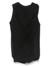 Rick Owens Luna Top In Black