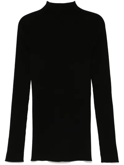 Rick Owens Lupetto Jumper In Black
