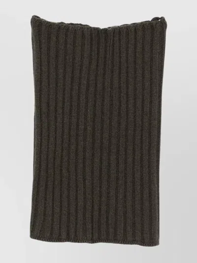 Rick Owens Luxe Cashmere Knit Scarf