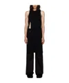 Rick Owens Luxor Long Vest In Black