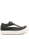 RICK OWENS VINTAGE LEATHER SNEAKERS - WOMEN'S - LEATHER/CALF LEATHER/RUBBER