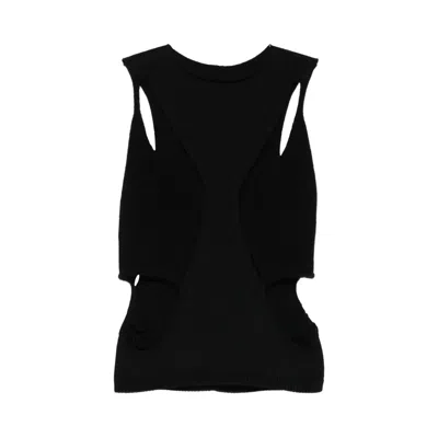 Pre-owned Rick Owens Maglia Tanja Top 'black' | Women's Size M
