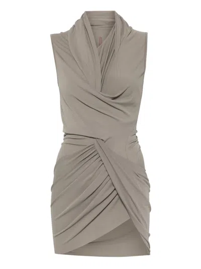 Rick Owens Magnetic Top In Grey